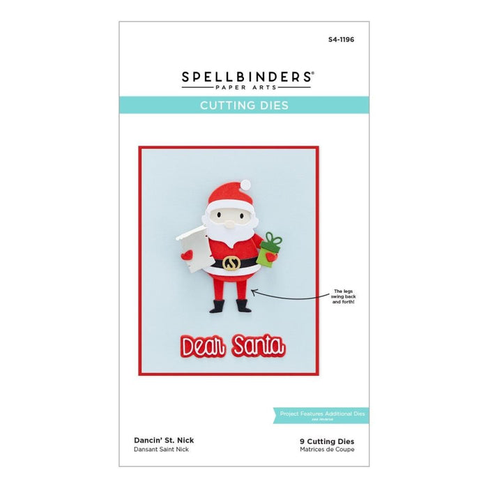SPELLBINDERS CUTTING DIES DANCIN ST NICK - S4-1196