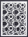 STENCILGIRL STENCIL A4 CIRCLE TILE STENCIL - L015