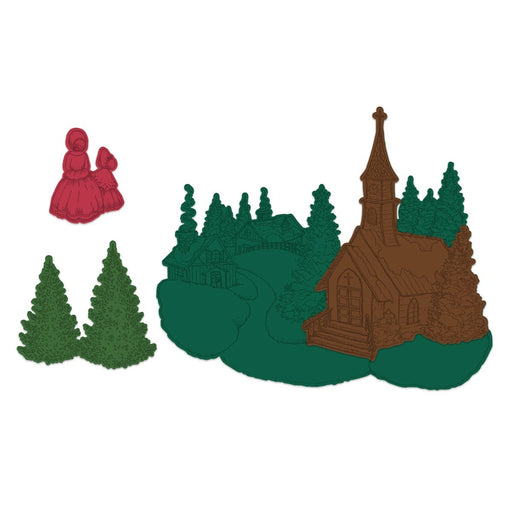 HEARTFELT CREATIONS HOLIDAY VILLAGE DIE - HCD7361