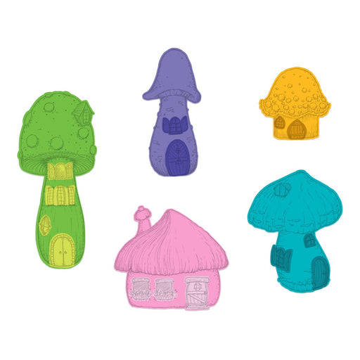 HEARTFELT CREATIONS MINI MUSHROOM COTTAGE DIE - HCD7408