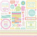 DOODLEBUG SPRING THINGS STICKER SHEET - KK5491