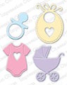IMPRESSION OBSESSION DIE BABY SET - DIE428R