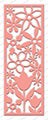 IMPRESSION OBSESSION DIE FLORAL PANEL CUTOUT - DIE268Y