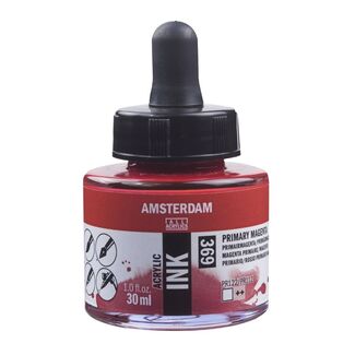 AMSTERDAM ACRYLIC INK 30ML - 369 - PRIMARY MAGENTA - 17203690