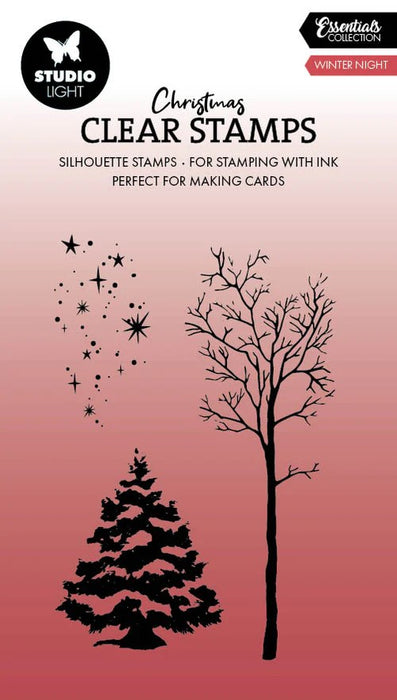 STUDIO LIGHT CLEAR STAMPS WINTER NIGHT - SL-ES-STAMP711 