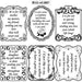 HEARTY CRAFTS STICKERS ALL OCCASION VERSES SILVER - GS652807S