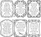 HEARTY CRAFTS STICKERS CONDOLENCE VERSES SILVER - GS652851S