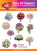 HEARTY CRAFTS EASY 3D TOPPERS BRIDAL BOUQUET - HC8528