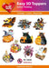 HEARTY CRAFTS EASY 3D TOPPERS HALLOWEEN - HC10626