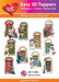 HEARTY CRAFTS EASY 3D TOPPERS WINTER DOORS - HC11399