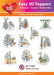 HEARTY CRAFTS EASY 3D TOPPERS WINTER SCENERY - HC11596
