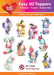HEARTY CRAFTS EASY 3D TOPPERS EASTER EGG CUPS - HC11633