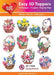 HEARTY CRAFTS EASY 3D TOPPERS SPRING BASKETS - HC11698