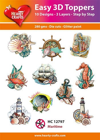 HEARTY CRAFTS EASY 3D MARITME - HC12797