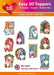 HEARTY CRAFTS EASY 3D TOPPERS GNOMES WITH DOORS CHRISTMAS - HC13251