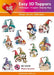 HEARTY CRAFTS EASY 3D TOPPERS WINTER GNOMES - HC13319