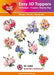 HEARTY CRAFTS EASY 3D TOPPERS BUTTERFLIES AND  FLOWERS- HC13803