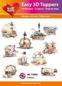 HEARTY CRAFTS EASY 3D TOPPERS MARINE- HC13832