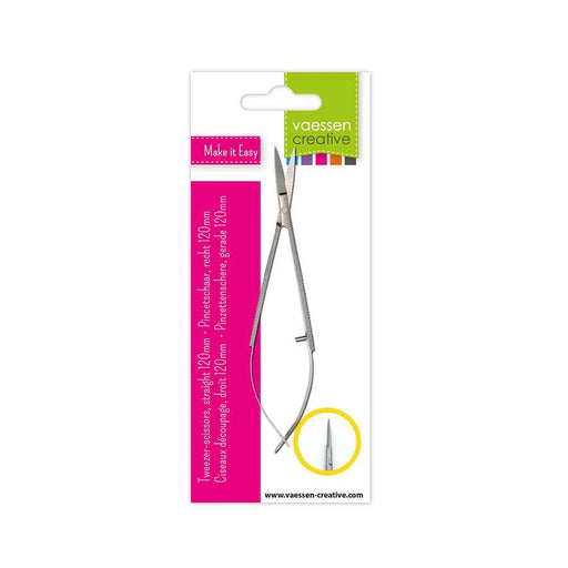 VAESSEN CREATIVE STRAIGHT TWEEZER SCISSORS - 26774