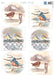 MARIANNE DESIGN A4 CUTTING SHEET - MATTIE'S MOOISTE BIRDS IN - MB0197