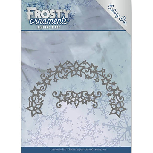 JEANINES ART DIES FROSTY ORNAMENTS FROSTY WREATH - JAD10048