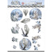 AMY DESIGN AWESOME WINTER 3D PUSH OUT WINTER ANIMALS - SB10599