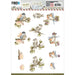 PRECIOUS MARIEKE 3D PUSH OUTBIRDS BERRIES CRABBERRIE - SB10705