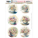 FIND IT WHISPERING SPRING SCENERYTEA CUP ROUND 3D PUSH OUT  - BBSC10019