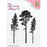 NELLIE'S CHOICE CLEAR STAMP PINETREES- SIL037