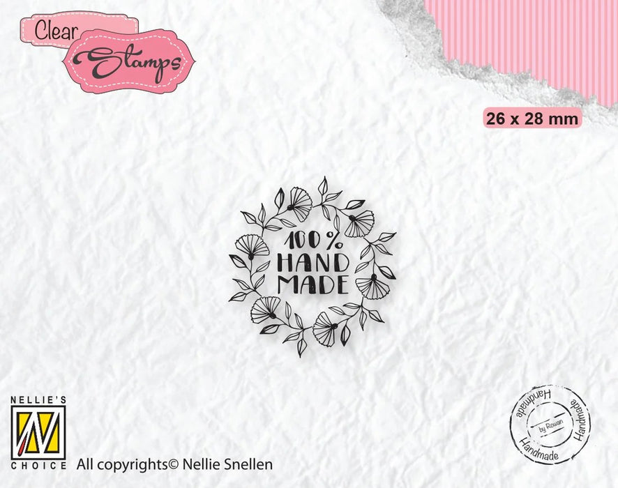 NELLIE'S CHOICE CLEAR STAMP HANDMADE -  DTCS032