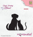 NELLIE'S CHOICE CLEAR STAMP SILHOUETTE MY FRIENDS - SIL093