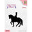 NELLIE'S CHOICE CLEAR STAMP EQUESTRAIN SPORT- SIL097