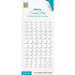 NELLIE'S CHOICE ADHESIVE ENAMEL DOTS  WHITE - ENDOT001