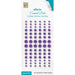 NELLIE'S CHOICE ADHESIVE ENAMEL DOTS  PURPLE - ZENDOT009