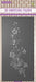 NELLIE'S CHOICE 3D EMBOSSING FOLDER SLIMLINE - BLOSSOM - NEF3D060