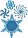 SPELLBINDER SHAPEABILITIES PENDANTS SNOWFLAKE - S5-054