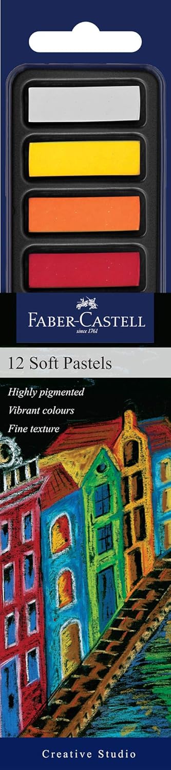 FABER - CASTELL STUDIO SOFT PATELS 12  - 27-010078