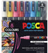 POSCA PAINT MARKER PC3 8 PKT ASSORTED - PC3M8C