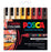 POSCA PAINT MARKER PC5 ASSORTED 8 PKT WARM COLOURS - PC5MWC8C