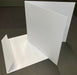 WHITE TEXTURED SQUARE S/FOLD CARD & ENV BULK - SPL1 BULK