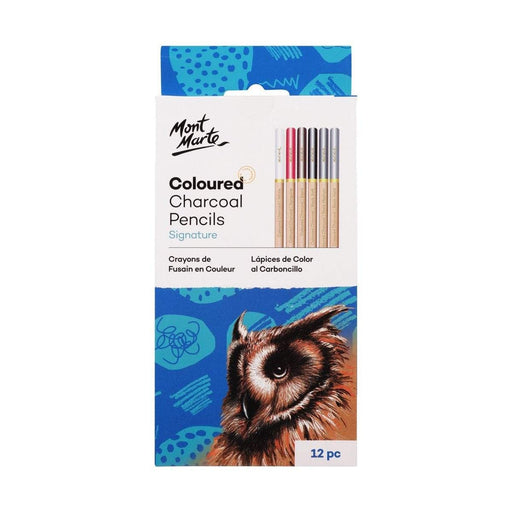 MM COLOURED CHARCOAL PENCILS - MPN0042