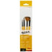 MM GALLERY SERIES BRUSH SET ACRYLIC 4PC - BMHS0010