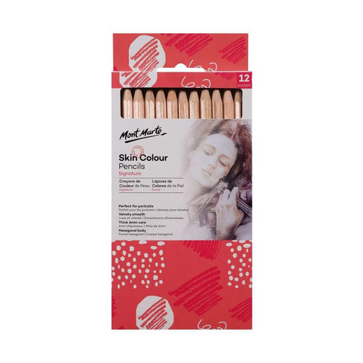 MM SKIN COLOUR PENCILS 12PC - MPN0103