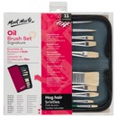 MM GALLERY SERIES BRUSH SET IN WALLET 11 PC OIL - BMHS0031