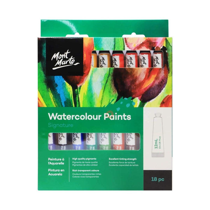 MM WATERCOLOUR PAINTS 18PC - PMHS0048