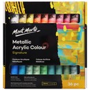 MM METALLIC ACRYLIC COLOUR 36PC - PMMT3636