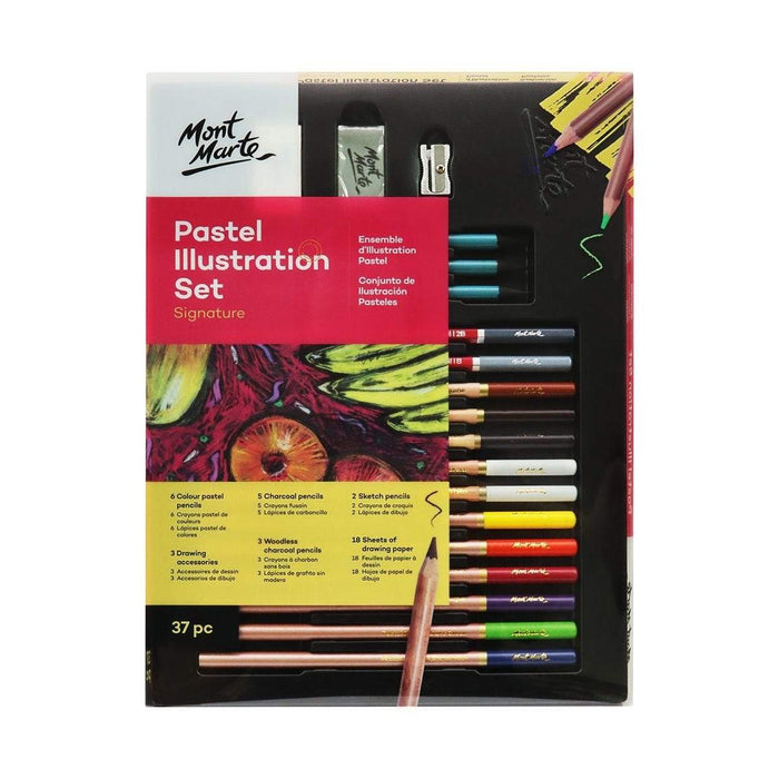 MM PASTEL ILLUSTRATION SET - MMGS0044