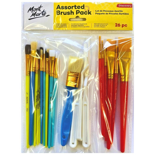 MM Assorted Brush Pack 26pc -BMHS0066