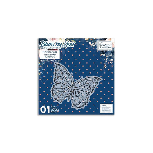 COUTURE CREATIONS STAMP BUTTERFLY  -  CO729238