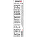 DARKROOM DOOR SENTIMENT STAMP SWEARY AFFIRMATIONS - DDSE019
